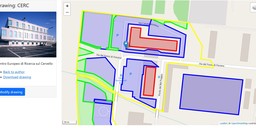 Disegni CAD su mappe interattive